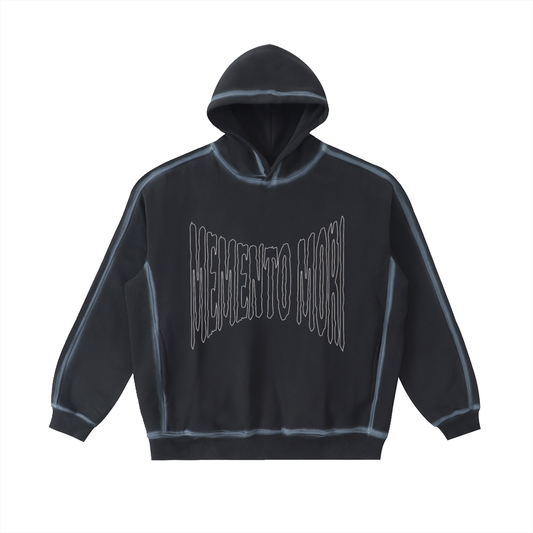 Memento Mori Faded Oversized Hoodie